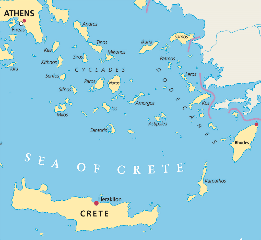 Athens   Crete   Rhodes 
